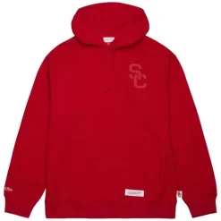 Apparel Mitchell & Ness Hoodies & Sweatshirts-Tonal Logo Heavyweight Fleece Current Logo Usc