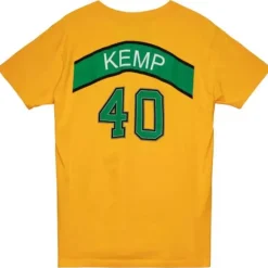 Apparel Mitchell & Ness T-Shirts & Tops-Traditional Name & Number Tee Seattle Supersonics 1995-96 Shawn Kemp