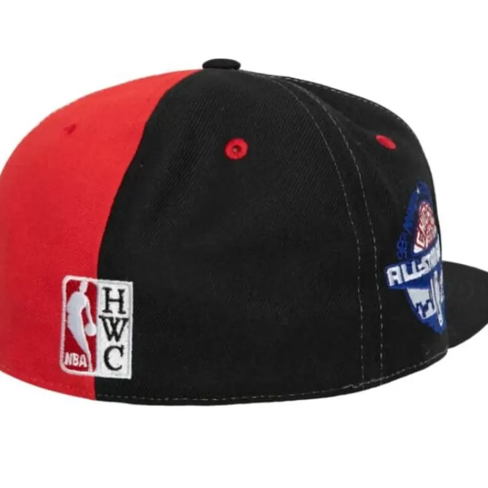 Headwear Mitchell & Ness -Tri Cycle Fitted Hat Chicago Bulls