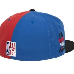 Headwear Mitchell & Ness -Tri Cycle Fitted Hat Detroit Pistons