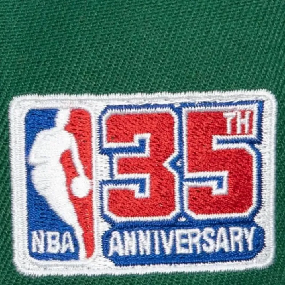 Headwear Mitchell & Ness -Tri Cycle Fitted Hat Milwaukee Bucks