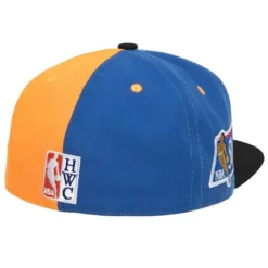 Headwear Mitchell & Ness -Tri Cycle Fitted Hat New York Knicks