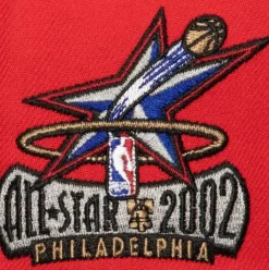 Headwear Mitchell & Ness -Tri Cycle Fitted Hat Philadelphia 76Ers