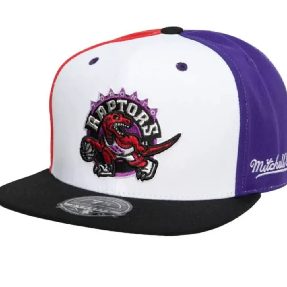 Headwear Mitchell & Ness -Tri Cycle Fitted Hat Toronto Raptors
