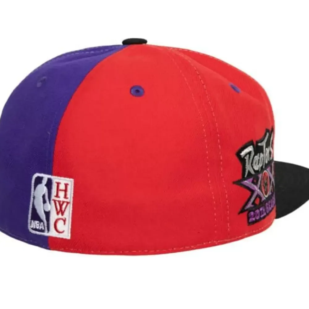 Headwear Mitchell & Ness -Tri Cycle Fitted Hat Toronto Raptors