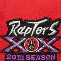 Headwear Mitchell & Ness -Tri Cycle Fitted Hat Toronto Raptors