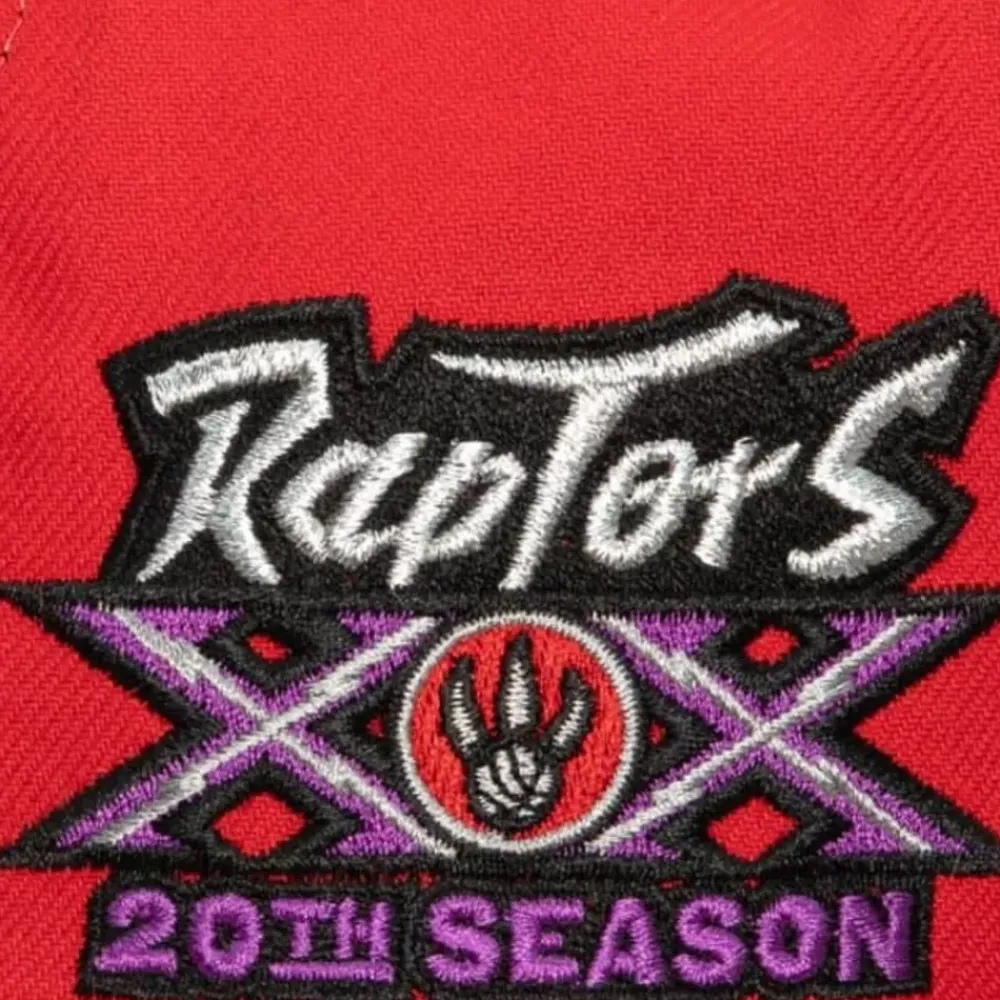 Headwear Mitchell & Ness -Tri Cycle Fitted Hat Toronto Raptors