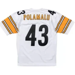 Jerseys Mitchell & Ness -Troy Polamalu 2005 Authentic Jersey Pittsburgh Steelers