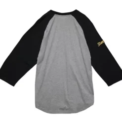 Apparel Mitchell & Ness T-Shirts & Tops-Ultimate Play Henley Pittsburgh Steelers
