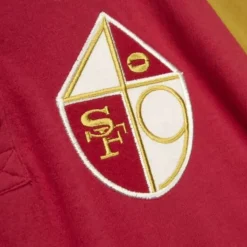 Apparel Mitchell & Ness T-Shirts & Tops-Ultimate Play Henley San Francisco 49Ers