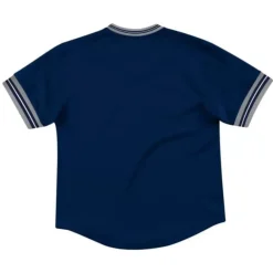 Apparel Mitchell & Ness T-Shirts & Tops-Unbeaten Mesh V-Neck Georgetown University