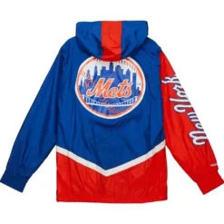 Apparel Mitchell & Ness Jackets & Outerwear-Undeniable Full Zip Windbreaker New York Mets