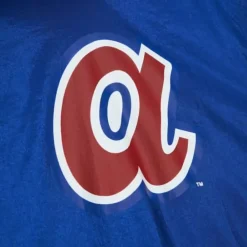 Apparel Mitchell & Ness Jackets & Outerwear-Undeniable Full Zip Windbreaker Atlanta Braves