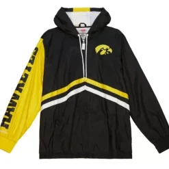 Apparel Mitchell & Ness Jackets & Outerwear-Undeniable Full Zip Windbreaker University Of Iowa