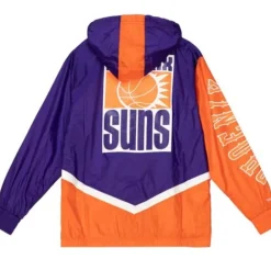 Apparel Mitchell & Ness Jackets & Outerwear-Undeniable Full Zip Windbreaker Phoenix Suns