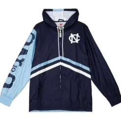 Apparel Mitchell & Ness Jackets & Outerwear-Undeniable Full Zip Windbreaker University Of North Carolina