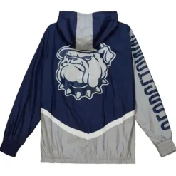 Apparel Mitchell & Ness Jackets & Outerwear-Undeniable Full Zip Windbreaker Georgetown University