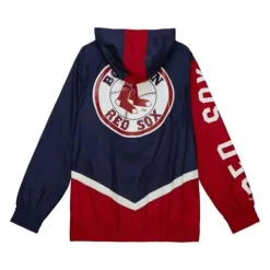Apparel Mitchell & Ness Jackets & Outerwear-Undeniable Full Zip Windbreaker Boston Red Sox