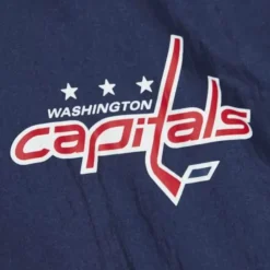 Apparel Mitchell & Ness Jackets & Outerwear-Undeniable Full Zip Windbreaker Washington Capitals