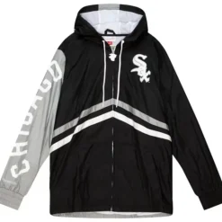 Apparel Mitchell & Ness Jackets & Outerwear-Undeniable Full Zip Windbreaker Chicago White Sox