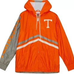 Apparel Mitchell & Ness Jackets & Outerwear-Undeniable Full Zip Windbreaker University Of Tennessee