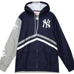 Apparel Mitchell & Ness Jackets & Outerwear-Undeniable Full Zip Windbreaker New York Yankees