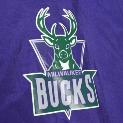 Apparel Mitchell & Ness Jackets & Outerwear-Undeniable Full Zip Windbreaker Milwaukee Bucks
