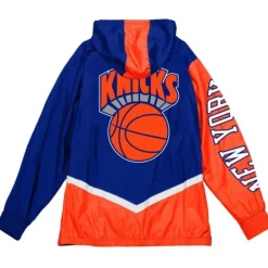 Apparel Mitchell & Ness Jackets & Outerwear-Undeniable Full Zip Windbreaker New York Knicks