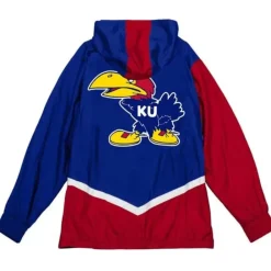 Apparel Mitchell & Ness Jackets & Outerwear-Undeniable Full Zip Windbreaker University Of Kansas