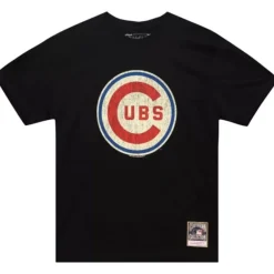 Apparel Mitchell & Ness T-Shirts & Tops-Under The Lights Tee Chicago Cubs