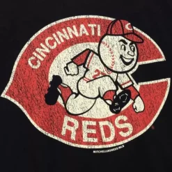 Apparel Mitchell & Ness T-Shirts & Tops-Under The Lights Tee Cincinnati Reds