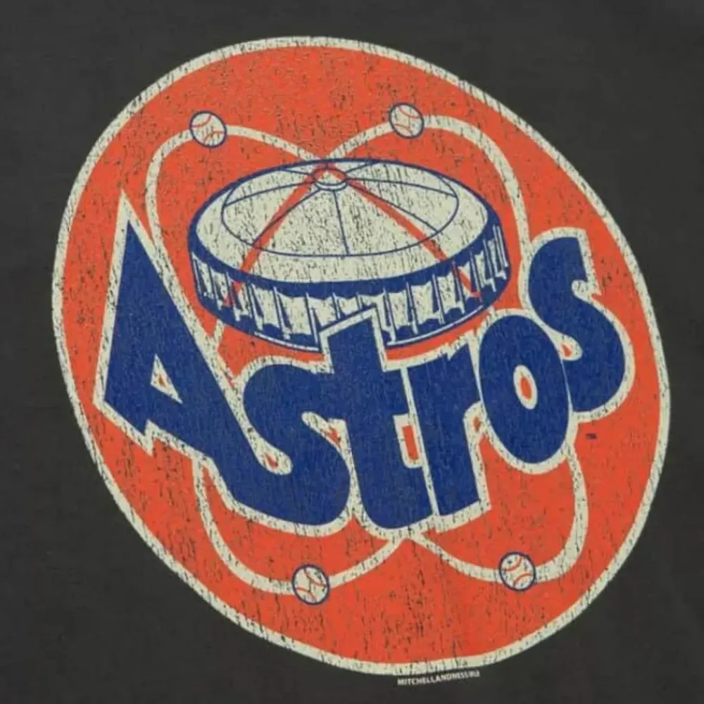 Apparel Mitchell & Ness T-Shirts & Tops-Under The Lights Tee Houston Astros