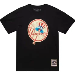 Apparel Mitchell & Ness T-Shirts & Tops-Under The Lights Tee New York Yankees
