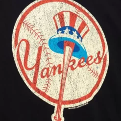 Apparel Mitchell & Ness T-Shirts & Tops-Under The Lights Tee New York Yankees