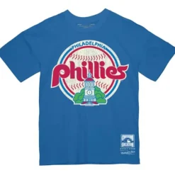 Apparel Mitchell & Ness T-Shirts & Tops-Under The Lights Tee Philadelphia Phillies