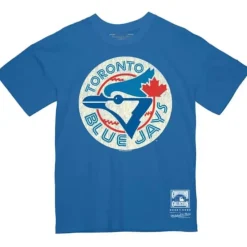 Apparel Mitchell & Ness T-Shirts & Tops-Under The Lights Tee Toronto Blue Jays