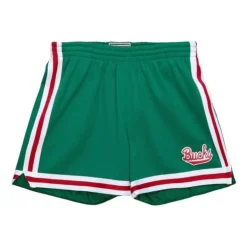 Apparel Mitchell & Ness Shorts-Unisex Jump Shot Shorts Milwaukee Bucks