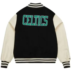 Apparel Mitchell & Ness Jackets & Outerwear-Unisex Varsity Jacket Boston Celtics