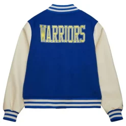 Apparel Mitchell & Ness Jackets & Outerwear-Unisex Varsity Jacket Golden State Warriors