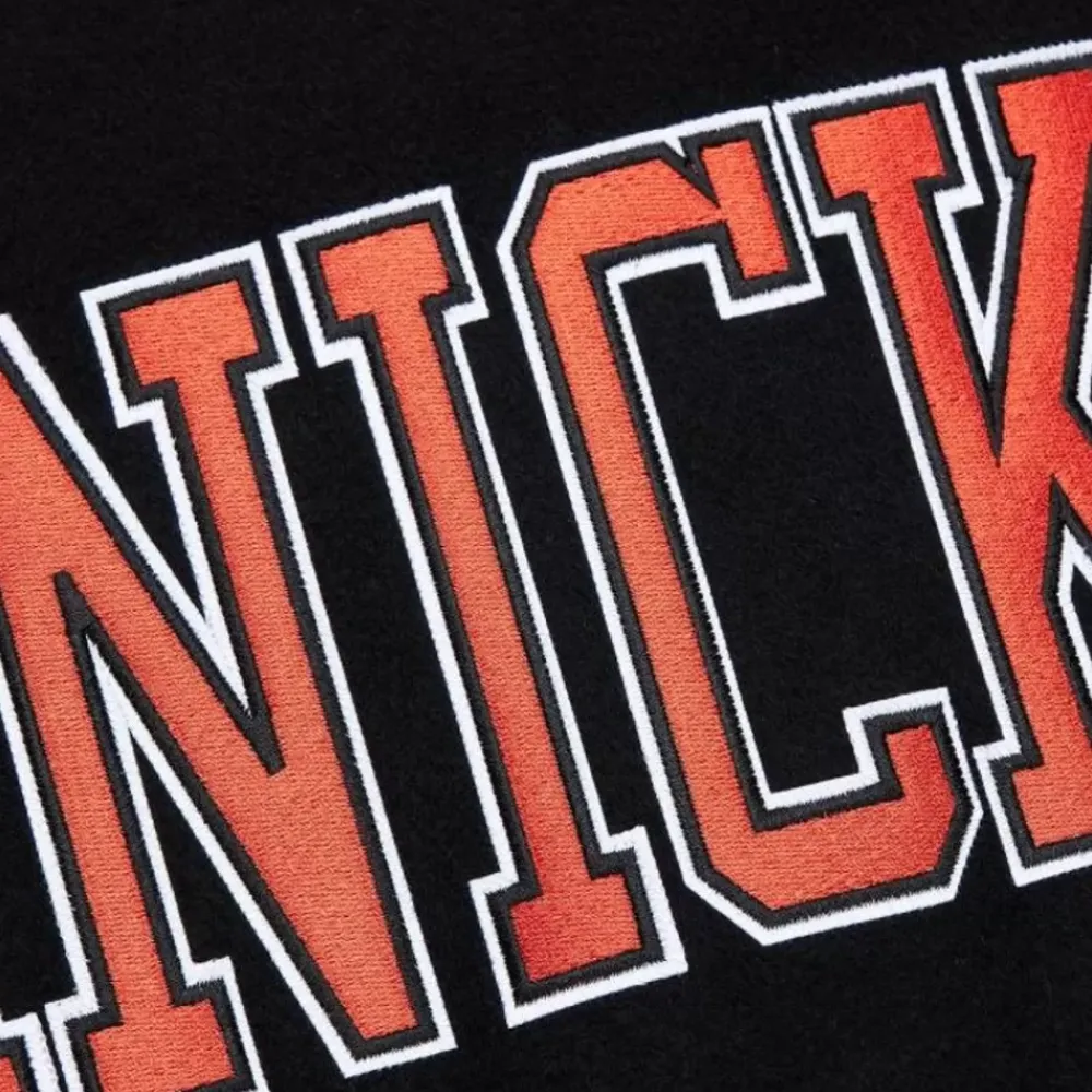 Apparel Mitchell & Ness Jackets & Outerwear-Unisex Varsity Jacket New York Knicks