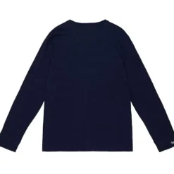 Apparel Mitchell & Ness T-Shirts & Tops-University Arch Logo Ls Tee University Of Michigan