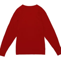 Apparel Mitchell & Ness T-Shirts & Tops-University Arch Logo Ls Tee University Of Arkansas