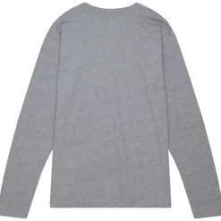 Apparel Mitchell & Ness T-Shirts & Tops-University Arch Logo Ls Tee University Of Miami