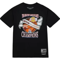 Apparel Mitchell & Ness T-Shirts & Tops-Victory Road Ss Tee Hwc Finals Bulls Vs Lakers Road