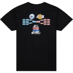 Apparel Mitchell & Ness T-Shirts & Tops-Victory Road Ss Tee Hwc Finals Sixers Vs Lakers Road