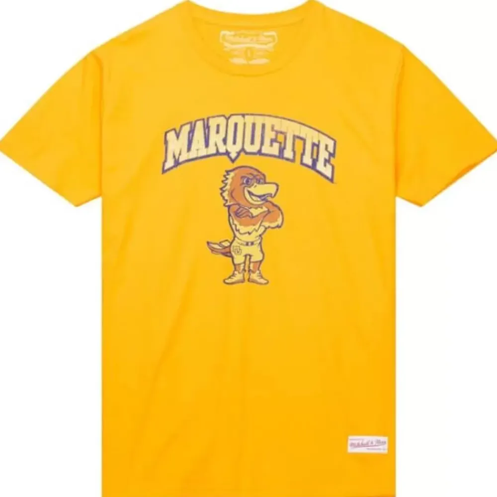 Apparel Mitchell & Ness T-Shirts & Tops-Vintage Arch Tee Marquette University