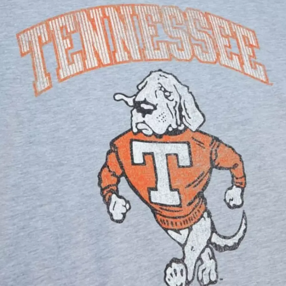 Apparel Mitchell & Ness T-Shirts & Tops-Vintage Arch Tee University Of Tennessee