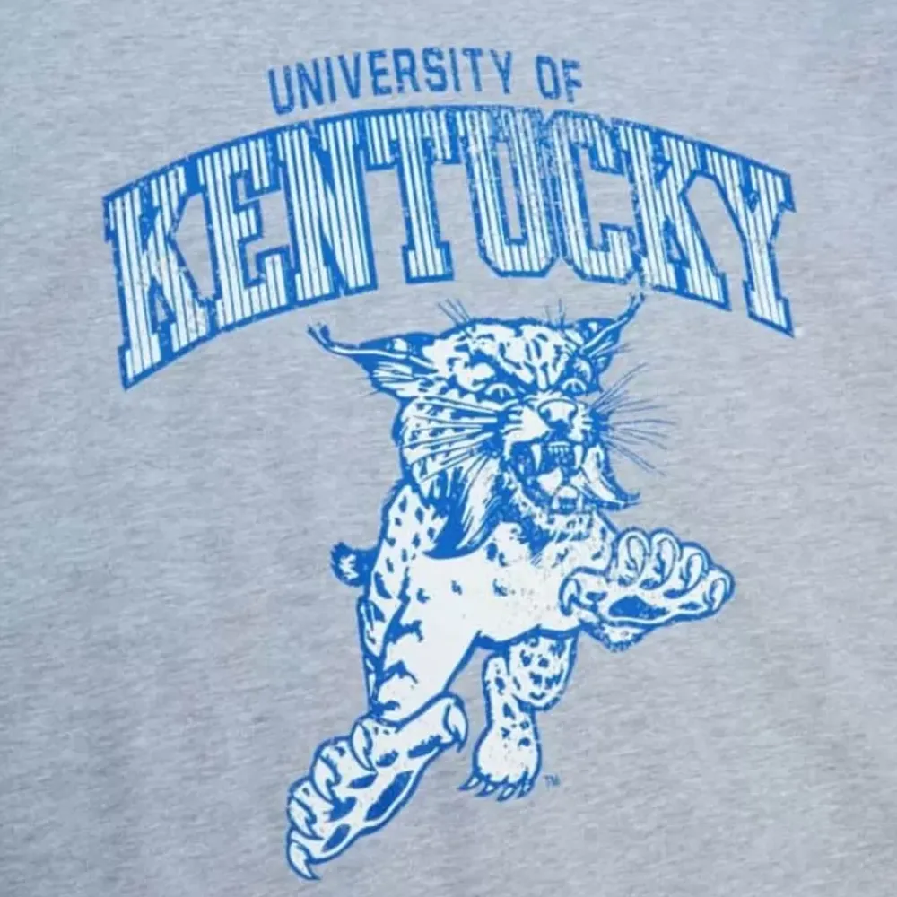 Apparel Mitchell & Ness T-Shirts & Tops-Vintage Arch Tee University Of Kentucky