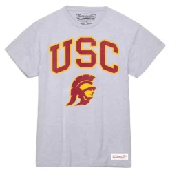 Apparel Mitchell & Ness T-Shirts & Tops-Vintage Arch Tee Usc