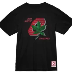 Apparel Mitchell & Ness T-Shirts & Tops-Vintage Buckeye Tee Ohio State